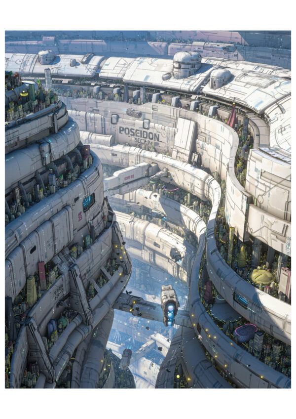 POSEIDON - Limited edition print